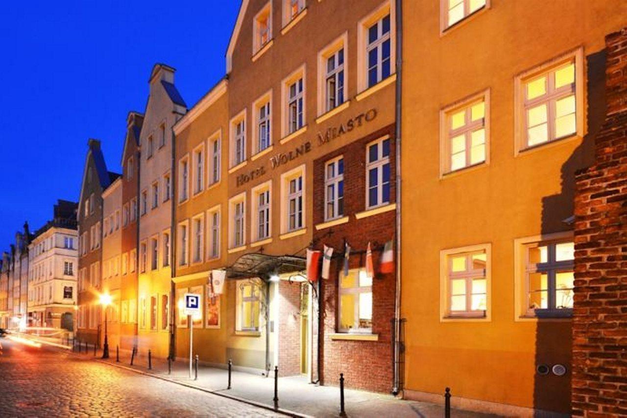 Hotel Wolne Miasto Old Town Gdańsk Exterior foto